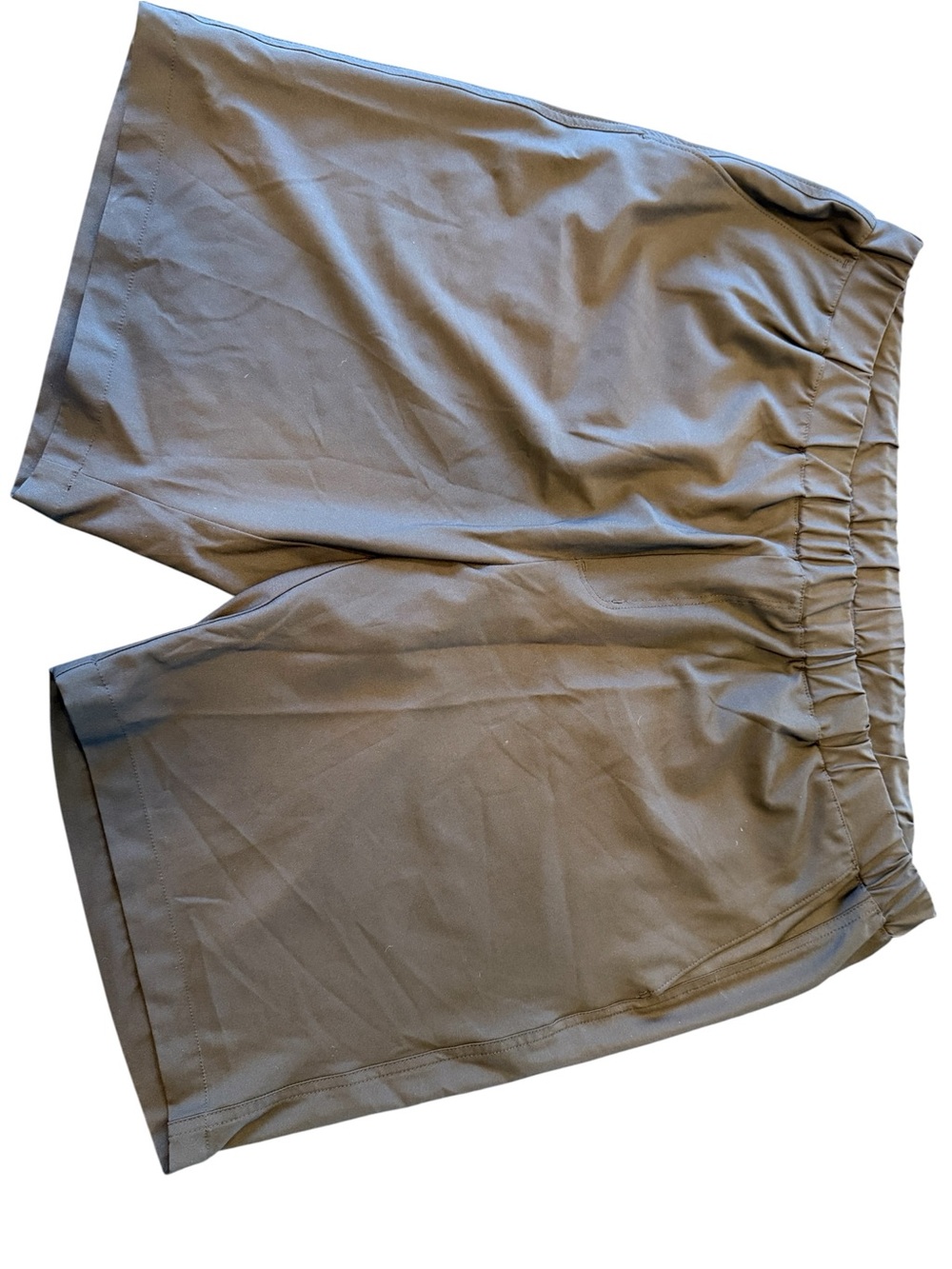 Greg Norman Collection Black Active Shorts with Logo Trim
